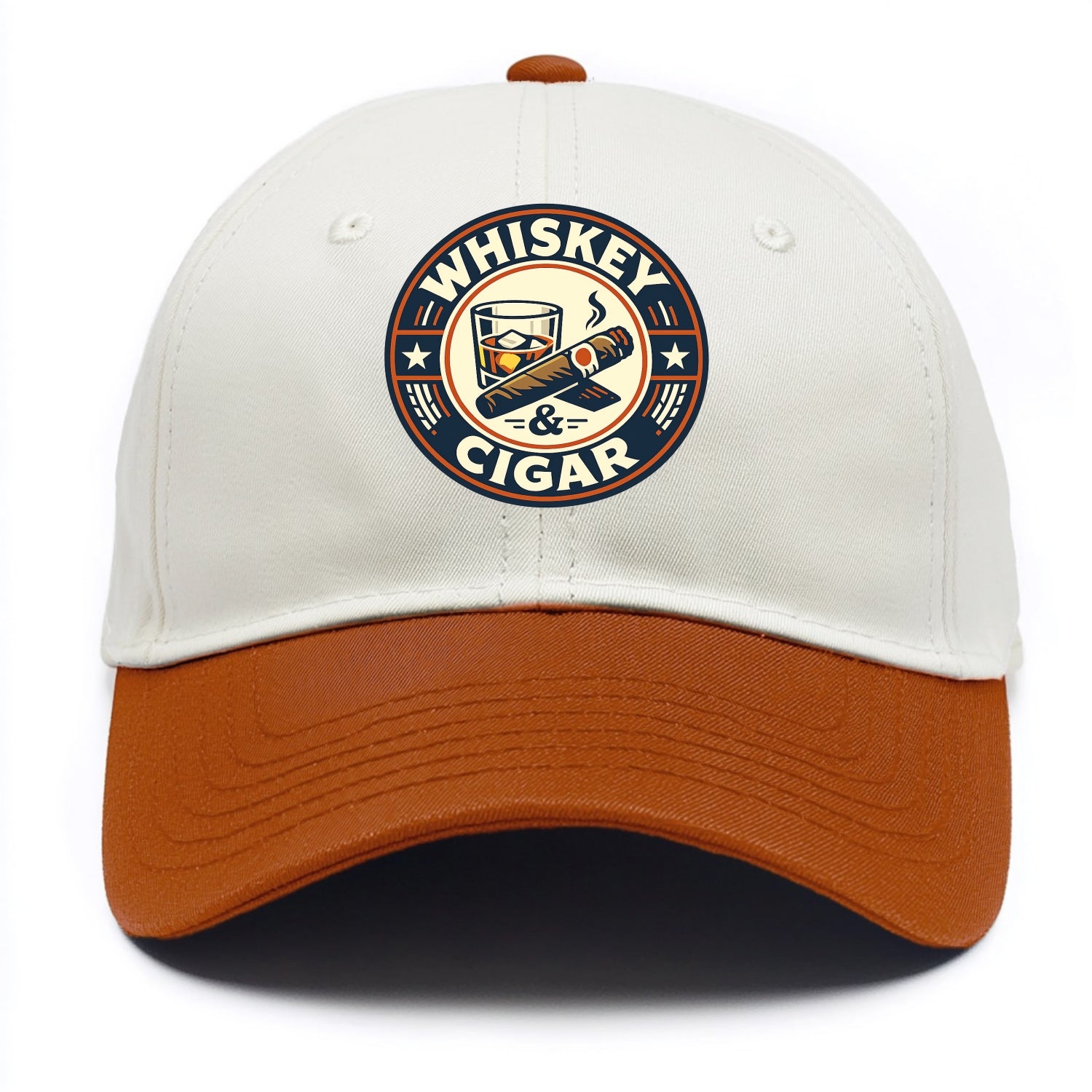 Sophisticated Spirits Emblem - Two Tone Cap - Orange
