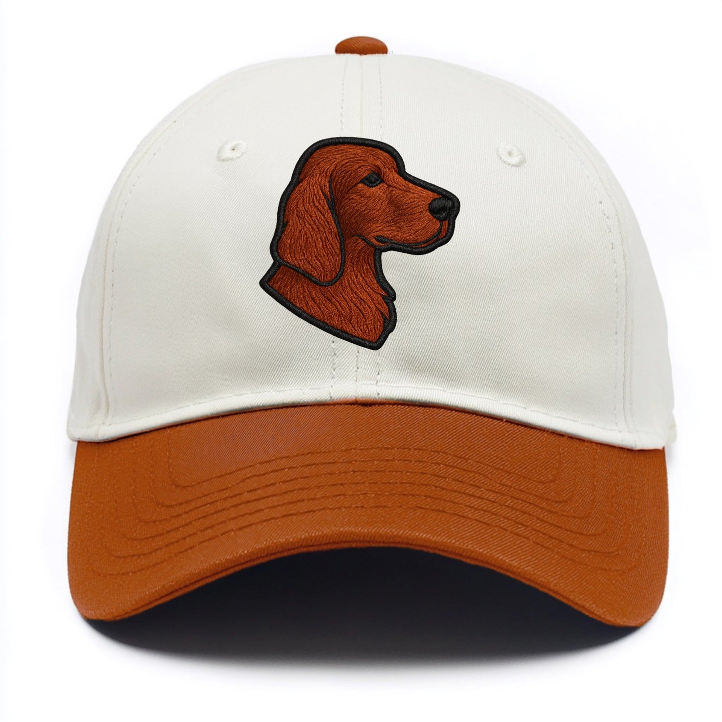 Irish Setter - Contemporary red setter l - Two Tone Cap - Orange