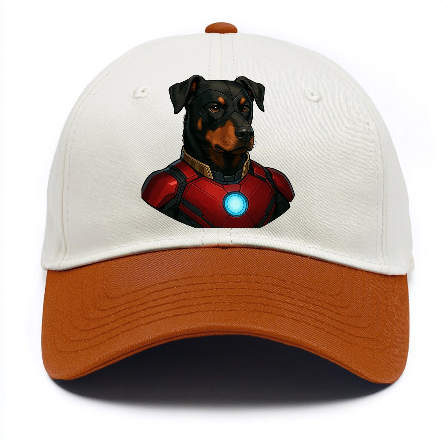 Beauceron Loyal Hero  - Two Tone Cap - Orange