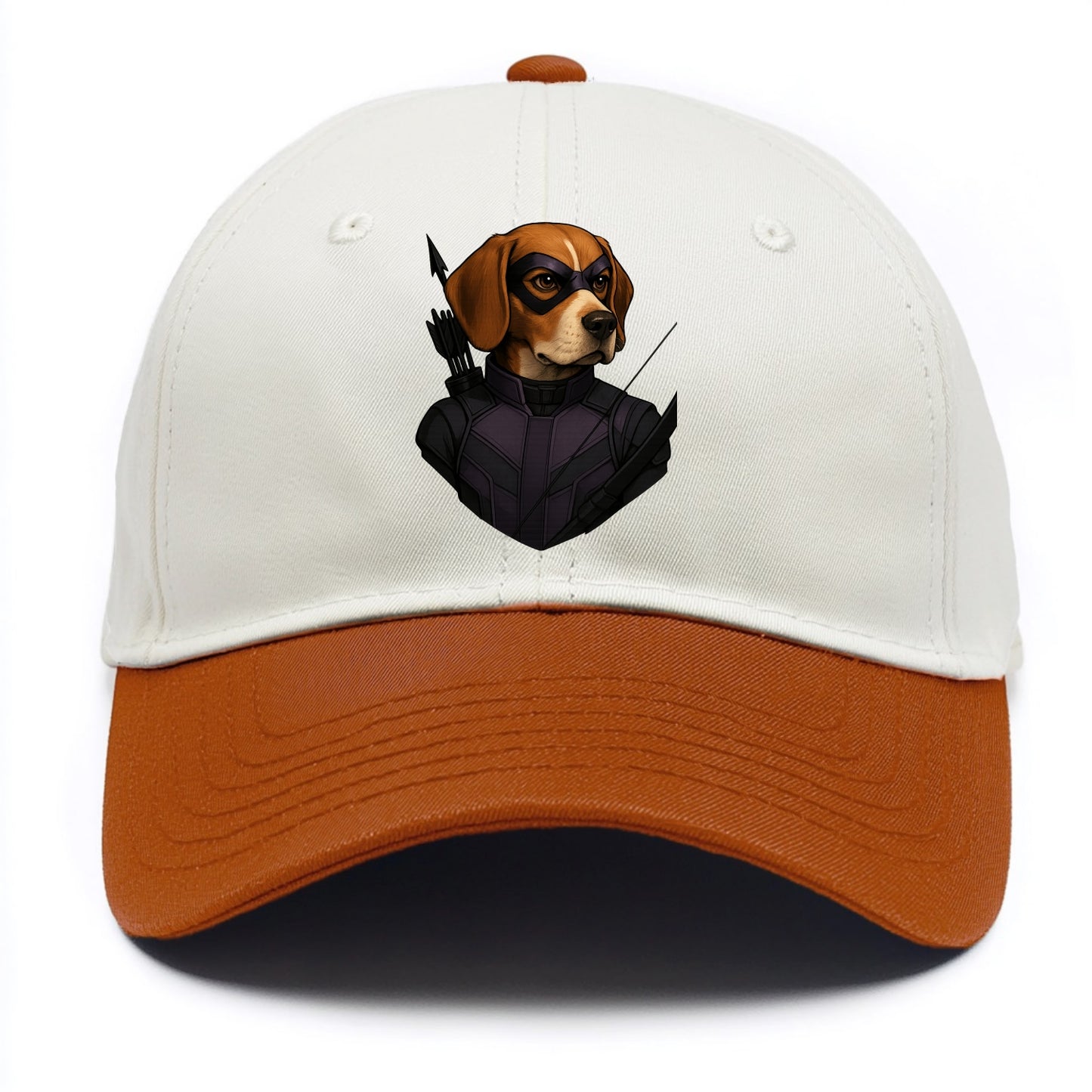 Beagle Hawkeye  - Two Tone Cap - Orange