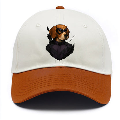Beagle Hawkeye  - Two Tone Cap - Orange