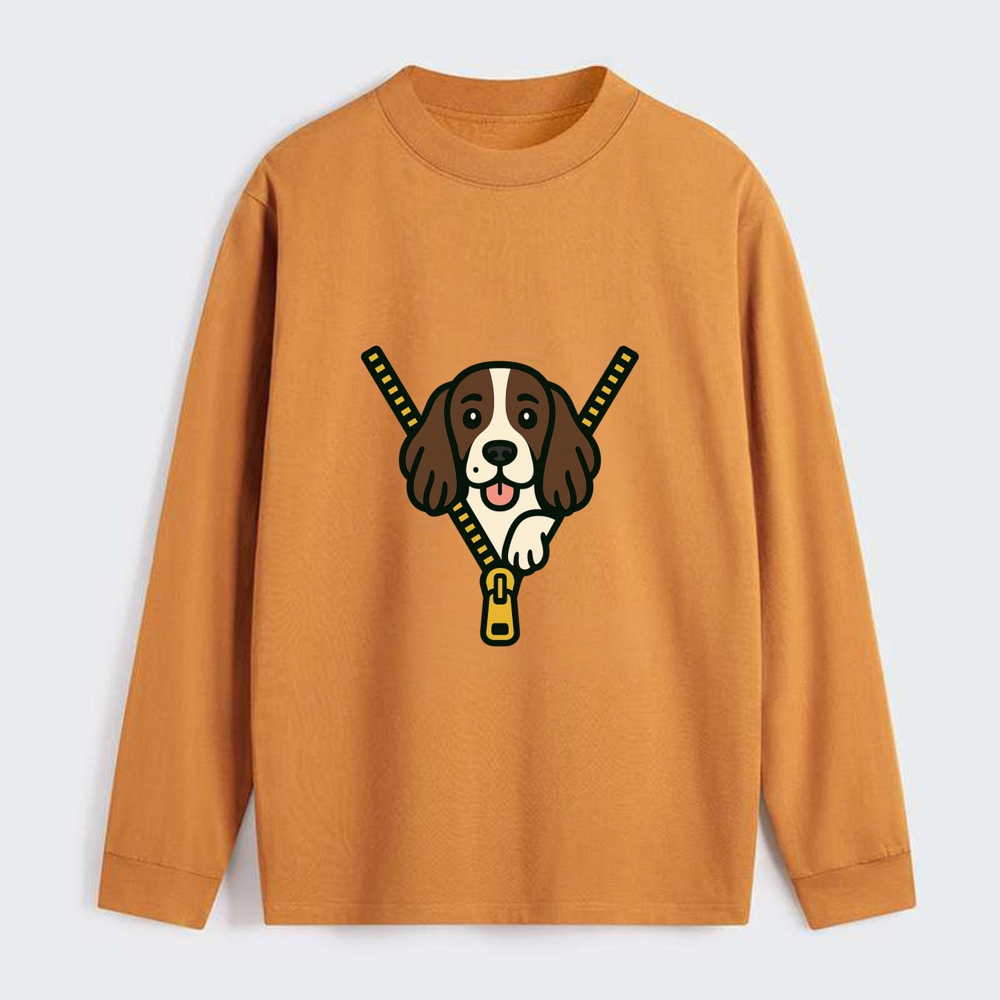 English Springer Spaniel - Classic Long Sleeve Shirt - Orange