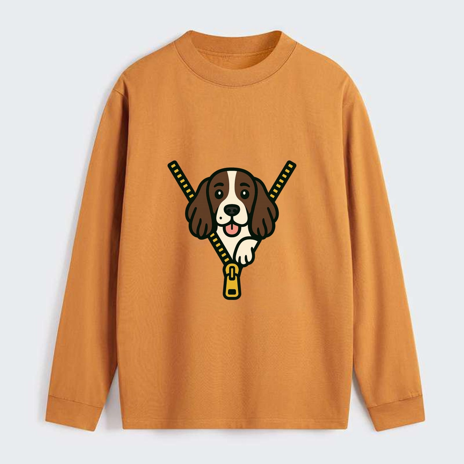 English Springer Spaniel - Classic Long Sleeve Shirt - Orange