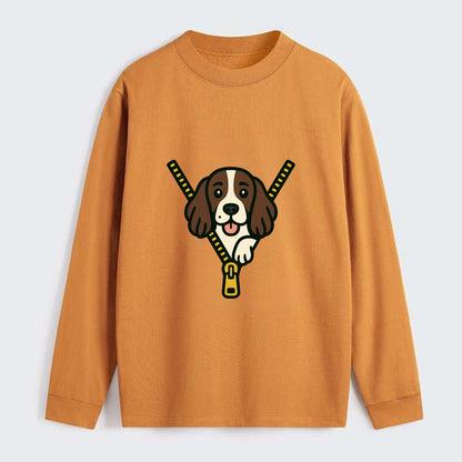 English Springer Spaniel - Classic Long Sleeve Shirt - Orange