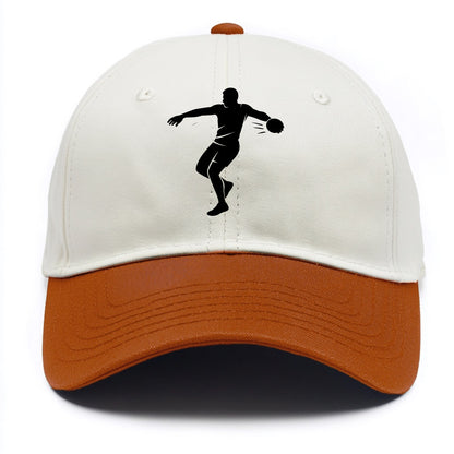 Discus thrower spinning release - Two Tone Cap - Orange