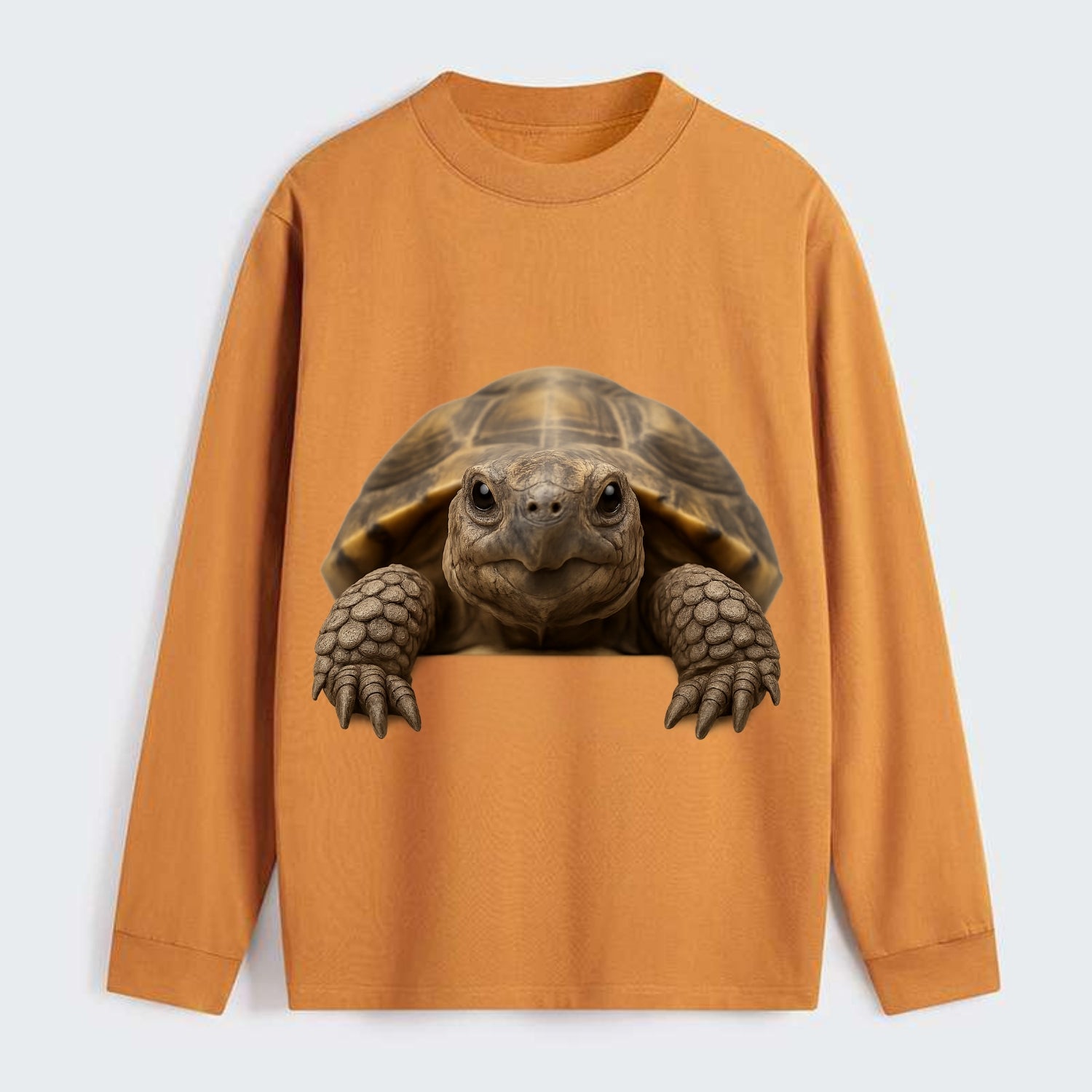Tortoise  - Classic Long Sleeve Shirt - Orange
