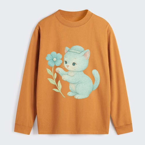 Aqua Kitten - Classic Long Sleeve Shirt
