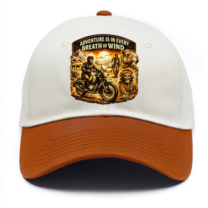Adventure Vintage Rides - Two Tone Cap - Orange