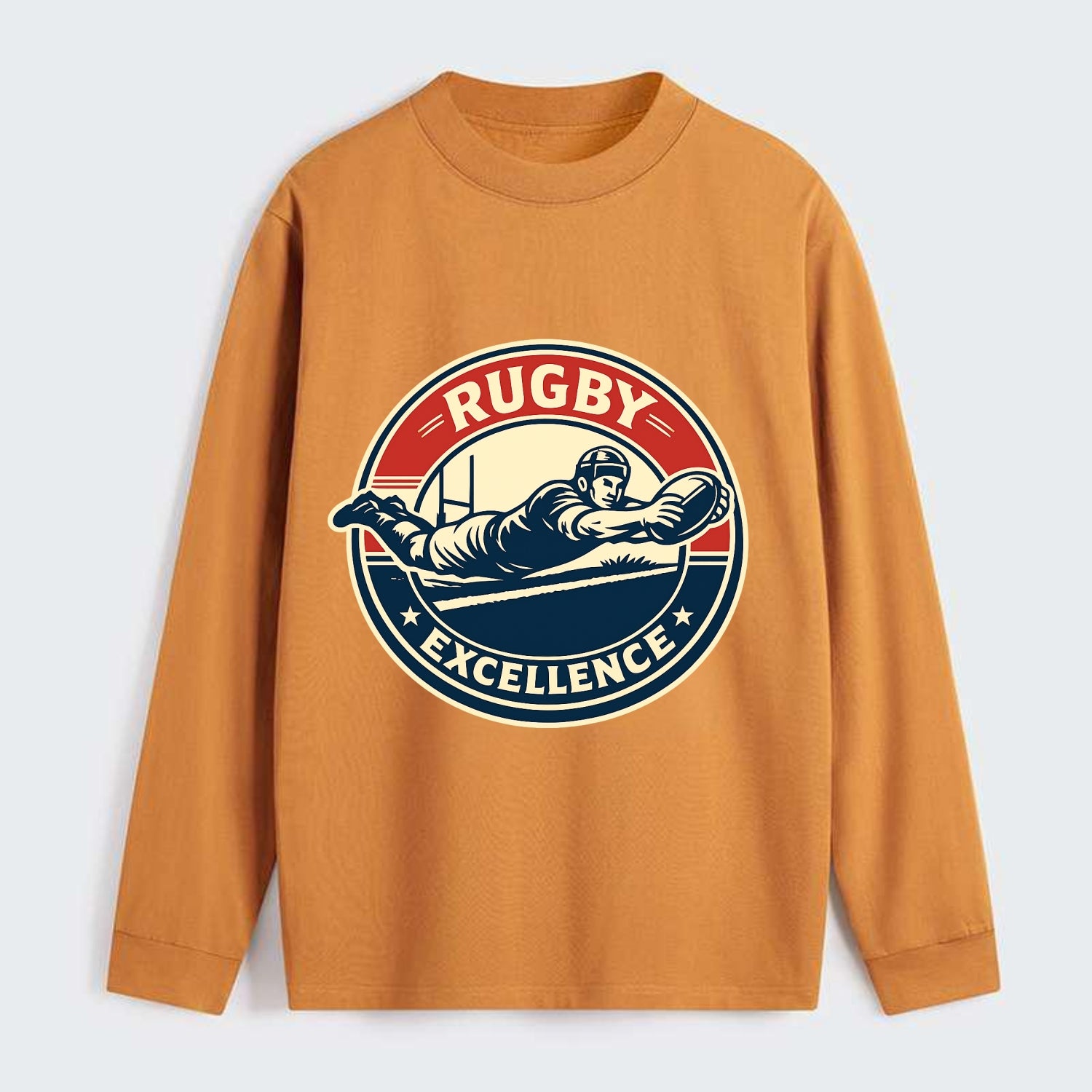 Epic Try Dive Emblem - Classic Long Sleeve Shirt - Orange
