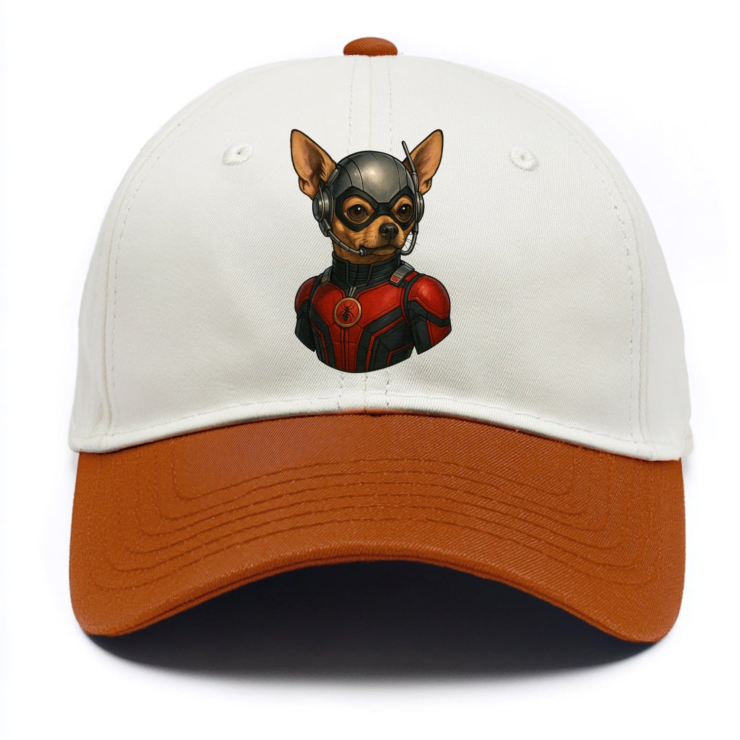 Chihuahua Ant-Man  - Two Tone Cap - Orange