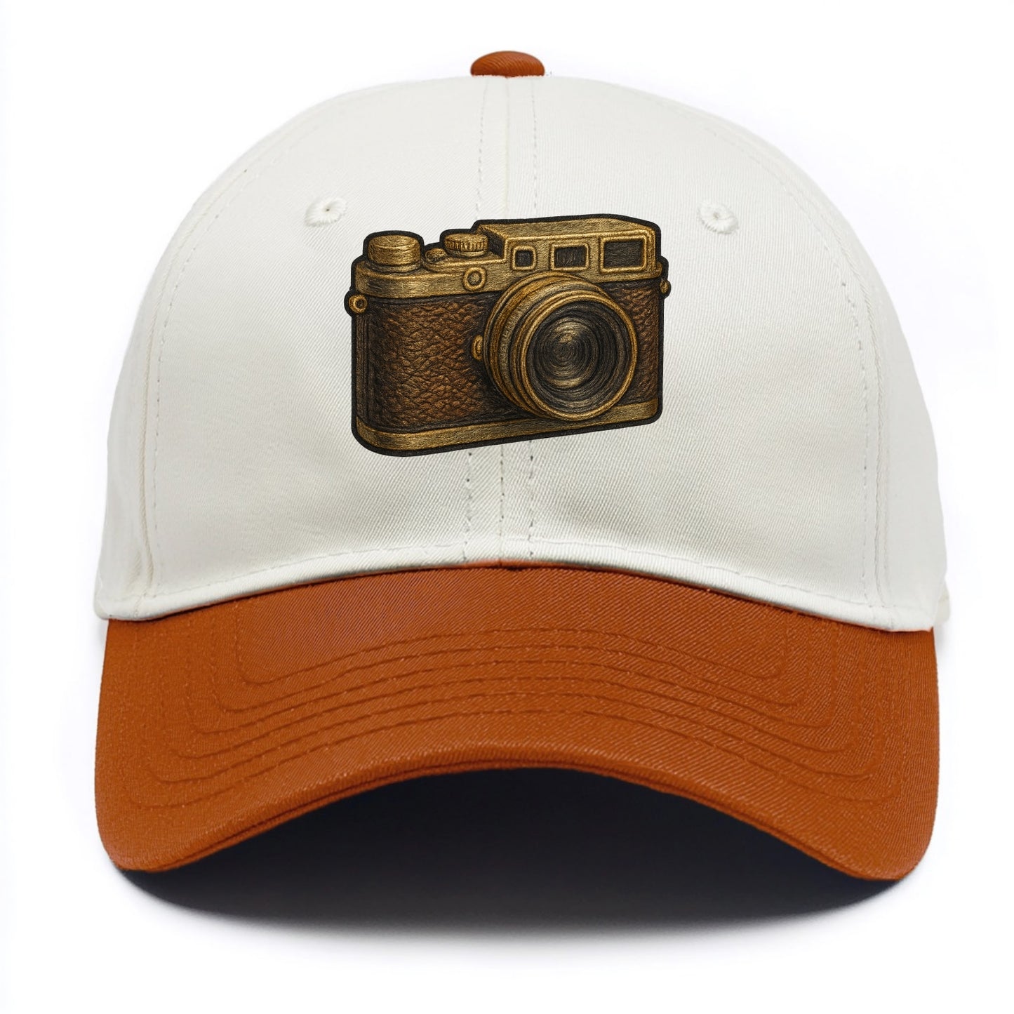 Film Camera  - Two Tone Cap - Orange