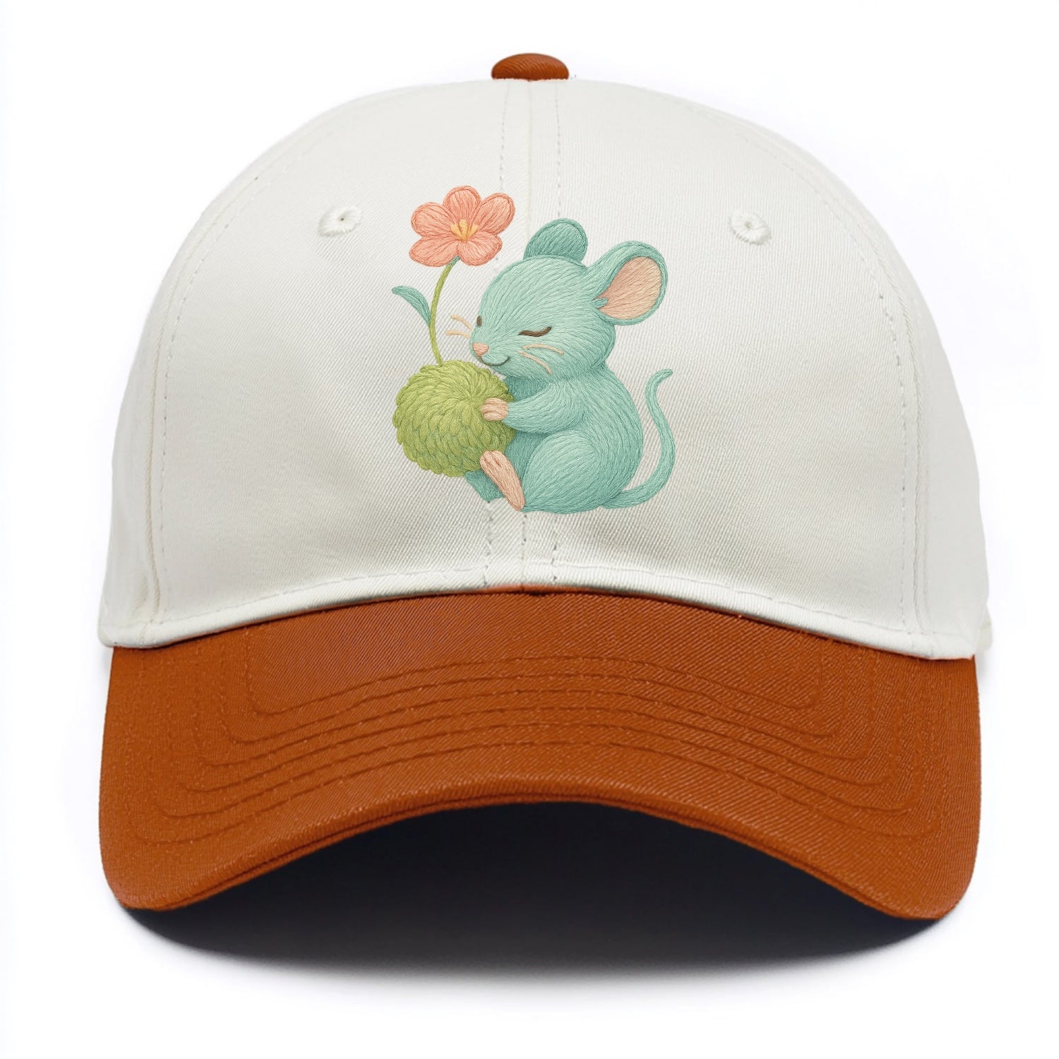 Mint Mouse - Two Tone Cap - Orange
