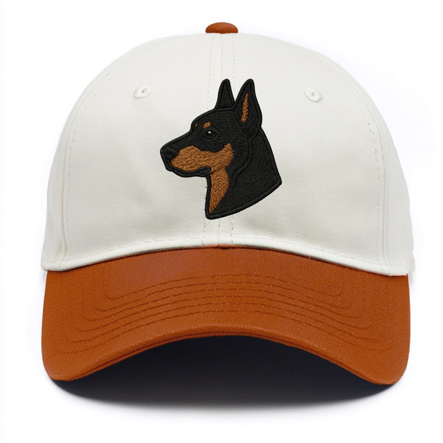 Beauceron - Contemporary French herder d - Two Tone Cap - Orange