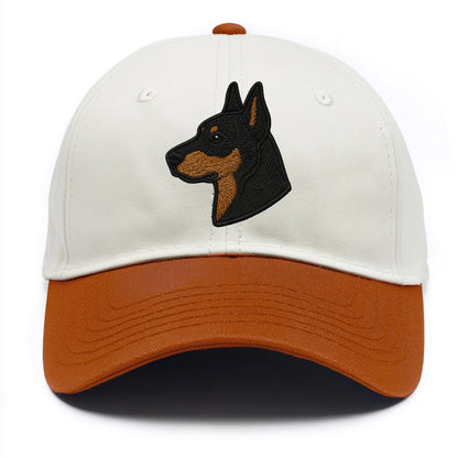 Beauceron - Contemporary French herder d - Two Tone Cap - Orange