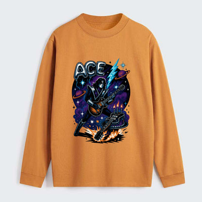 Ace Birthday Celebration - Classic Long Sleeve Shirt - Orange