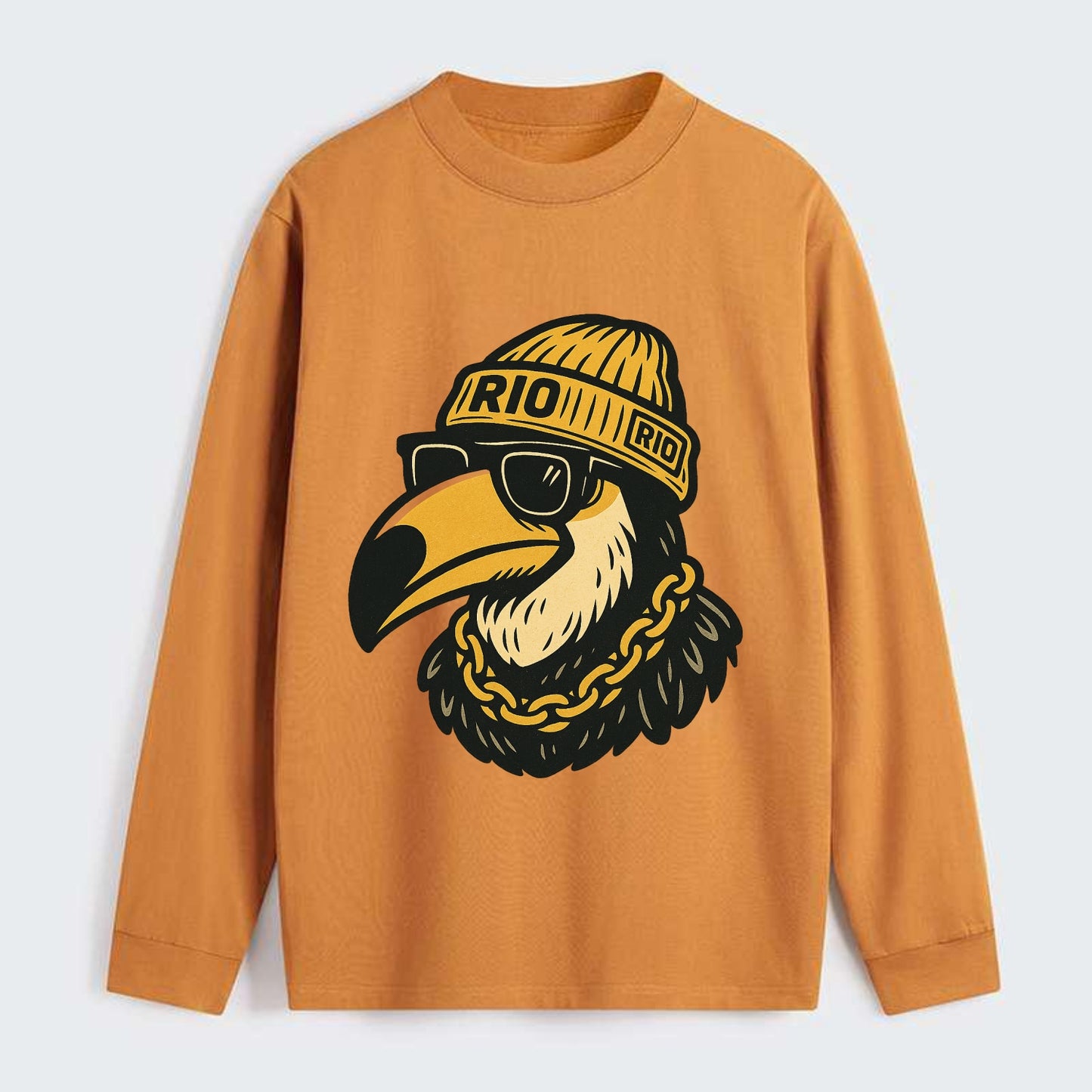 Rio Toucan - Classic Long Sleeve Shirt - Orange