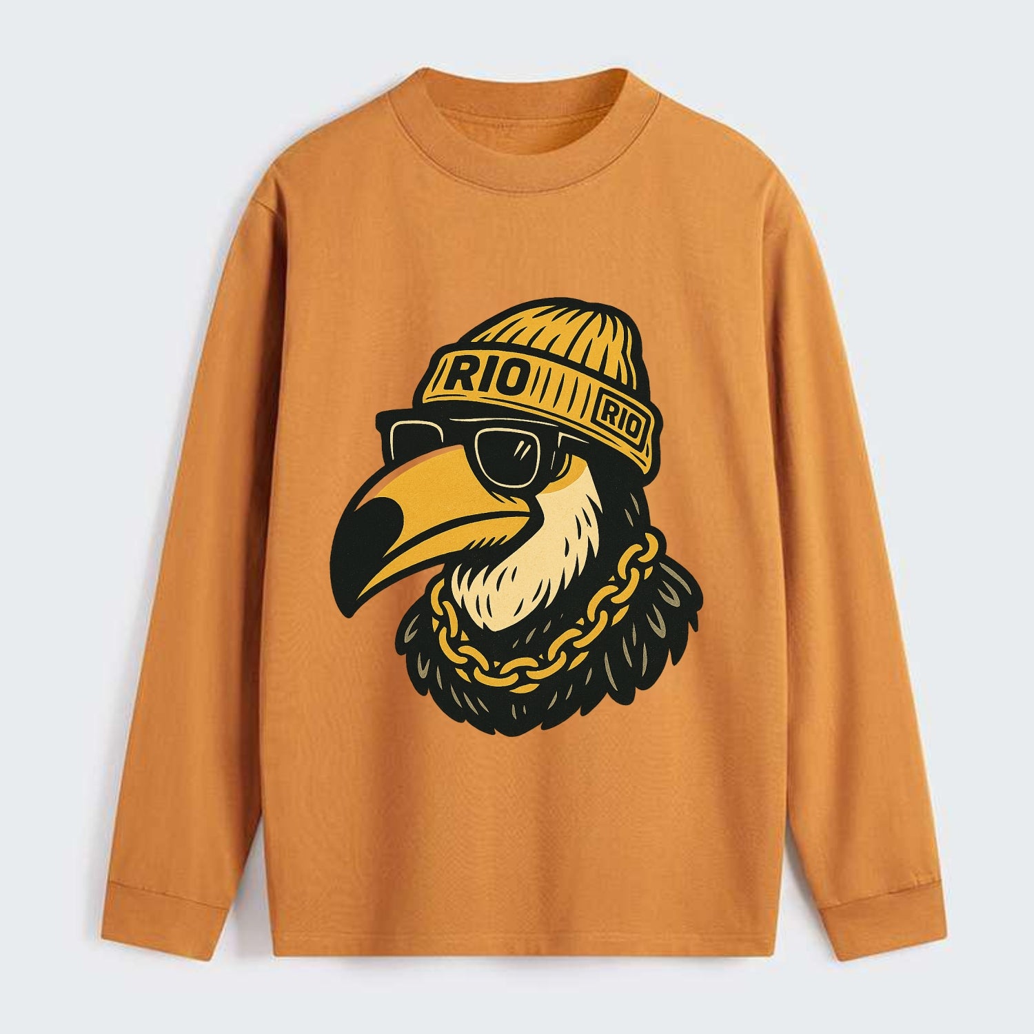 Rio Toucan - Classic Long Sleeve Shirt - Orange