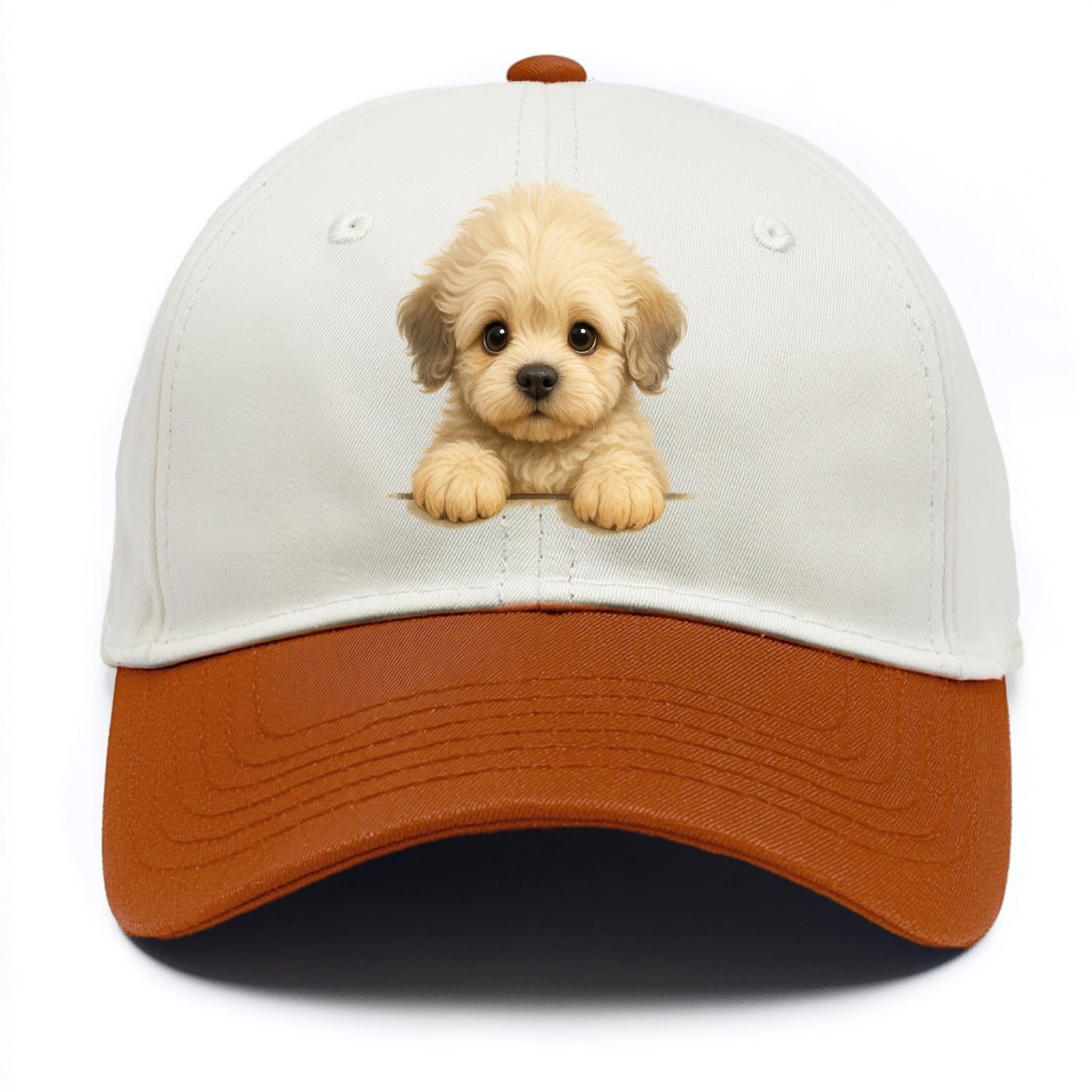 Dandie Dinmont Terrier  - Two Tone Cap - Orange
