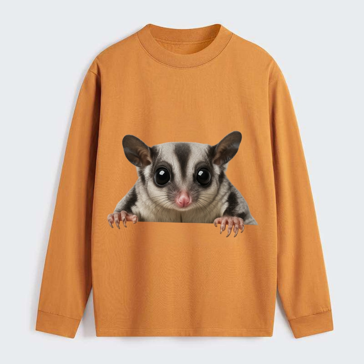 Sugar Glider  - Classic Long Sleeve Shirt - Orange