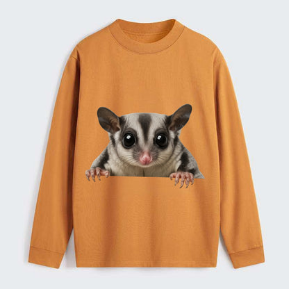 Sugar Glider  - Classic Long Sleeve Shirt - Orange