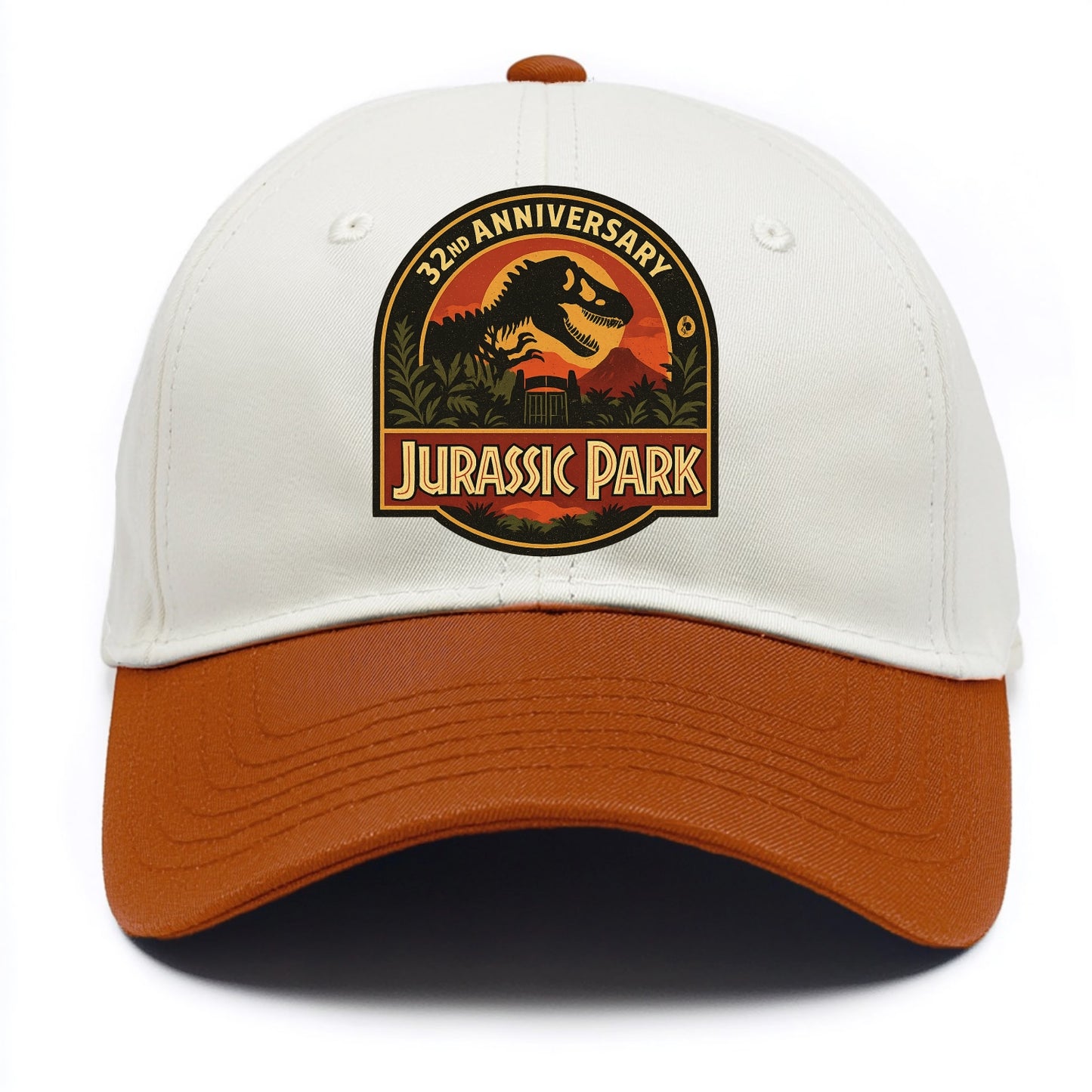 Jurassic Park 32nd Anniversary - Two Tone Cap - Orange