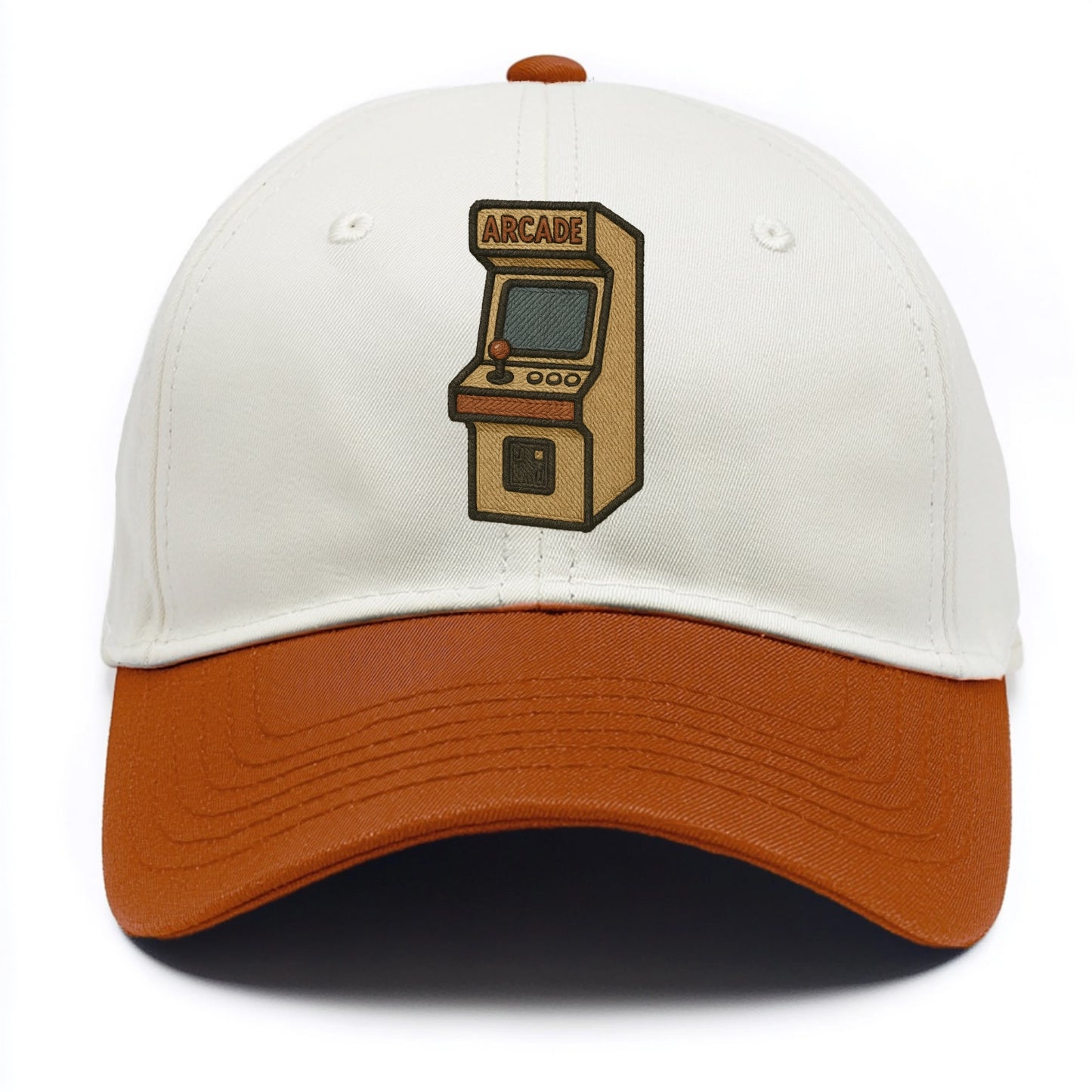 Arcade Cabinet  - Two Tone Cap - Orange