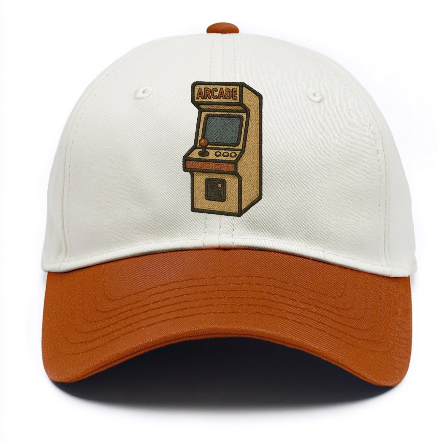 Arcade Cabinet  - Two Tone Cap - Orange