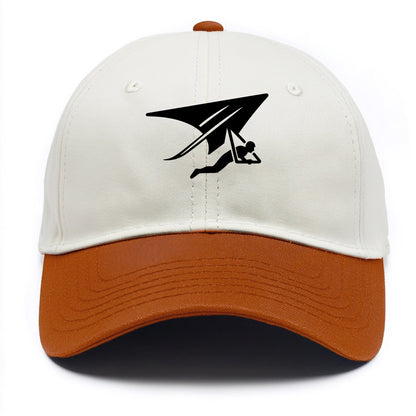 Hang glider soaring - Two Tone Cap - Orange