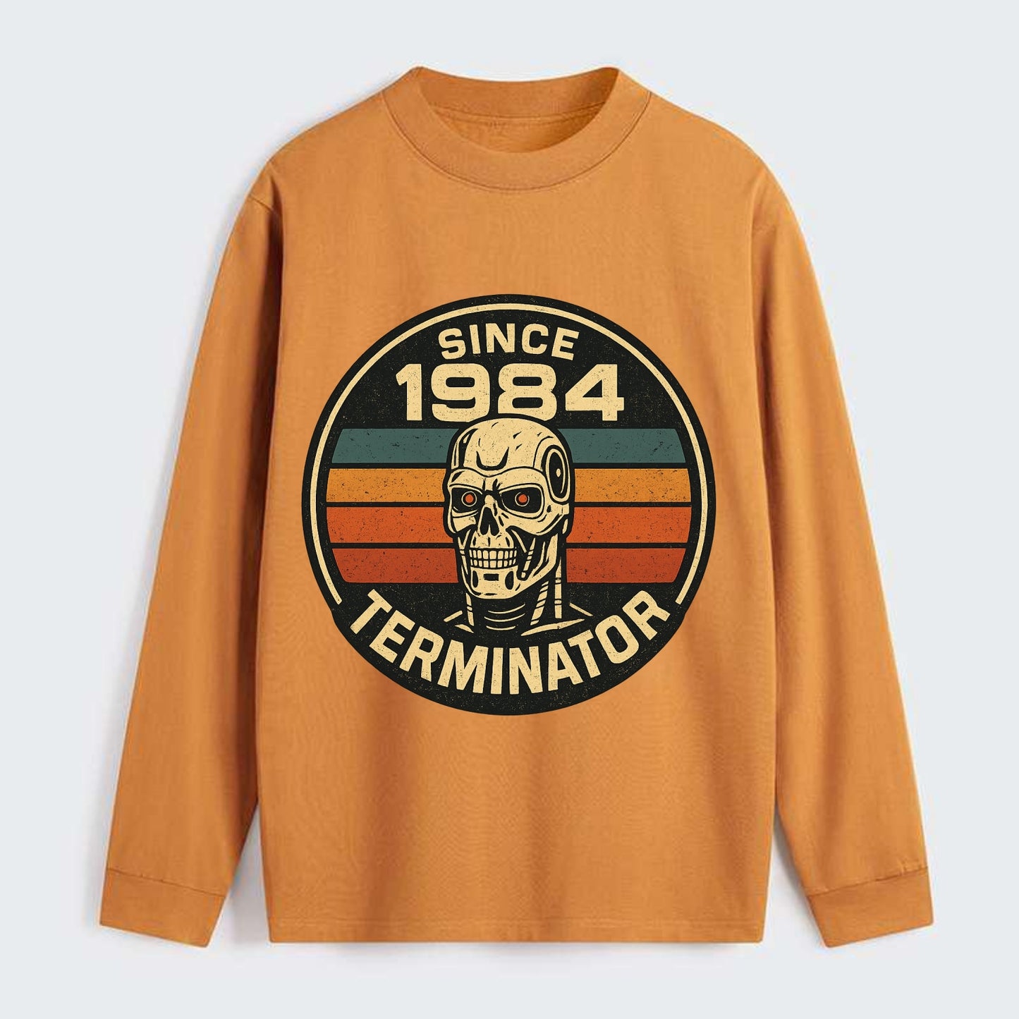 Terminator - Classic Long Sleeve Shirt - Orange