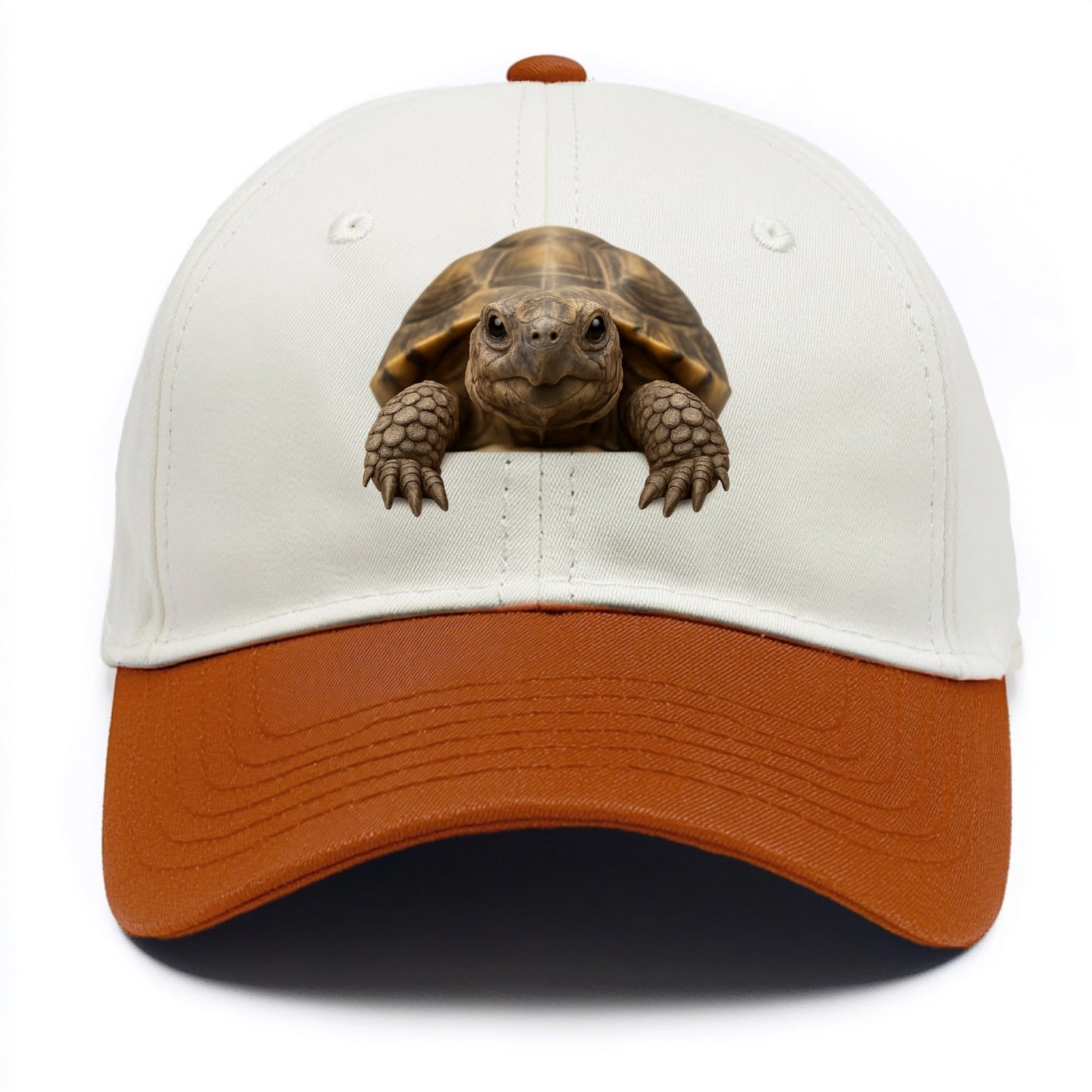 Tortoise  - Two Tone Cap - Orange