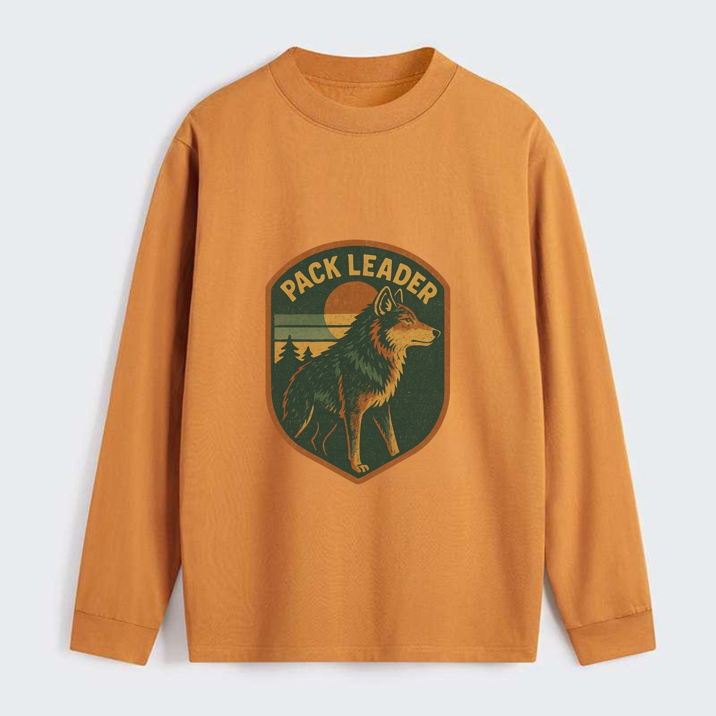 Pack Leader  - Classic Long Sleeve Shirt - Orange