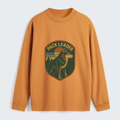 Pack Leader  - Classic Long Sleeve Shirt - Orange