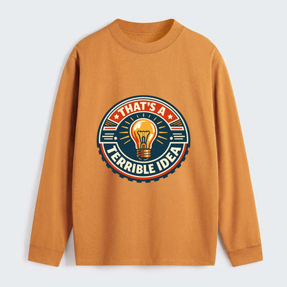 Bold Idea Rebellion - Classic Long Sleeve Shirt - Orange