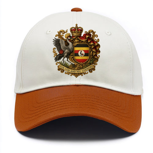 Uganda Crested Crane Emblem  - Two Tone Cap
