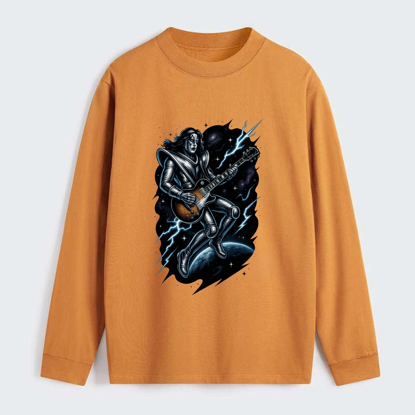 Ace in Zero Gravity - Classic Long Sleeve Shirt - Orange