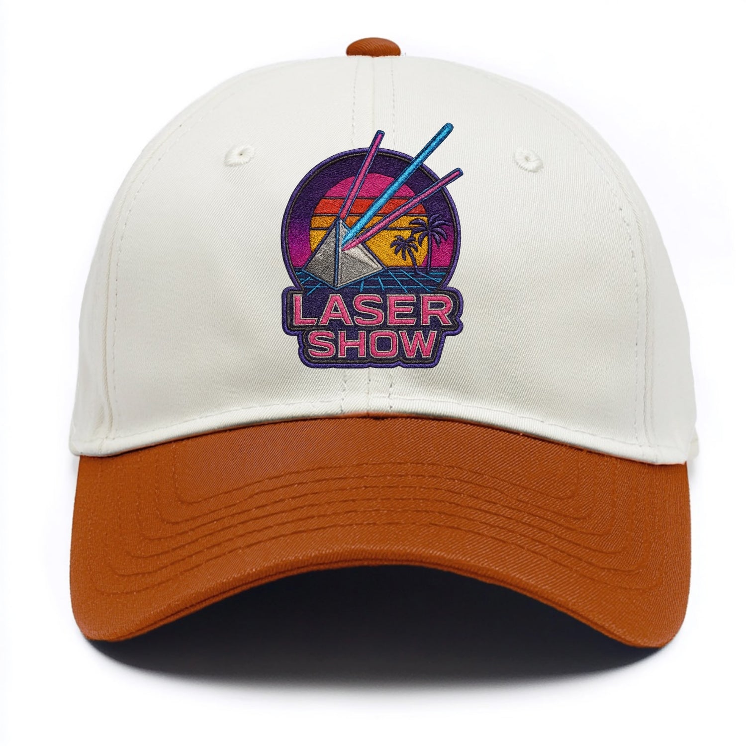 Laser Show - Two Tone Cap - Orange