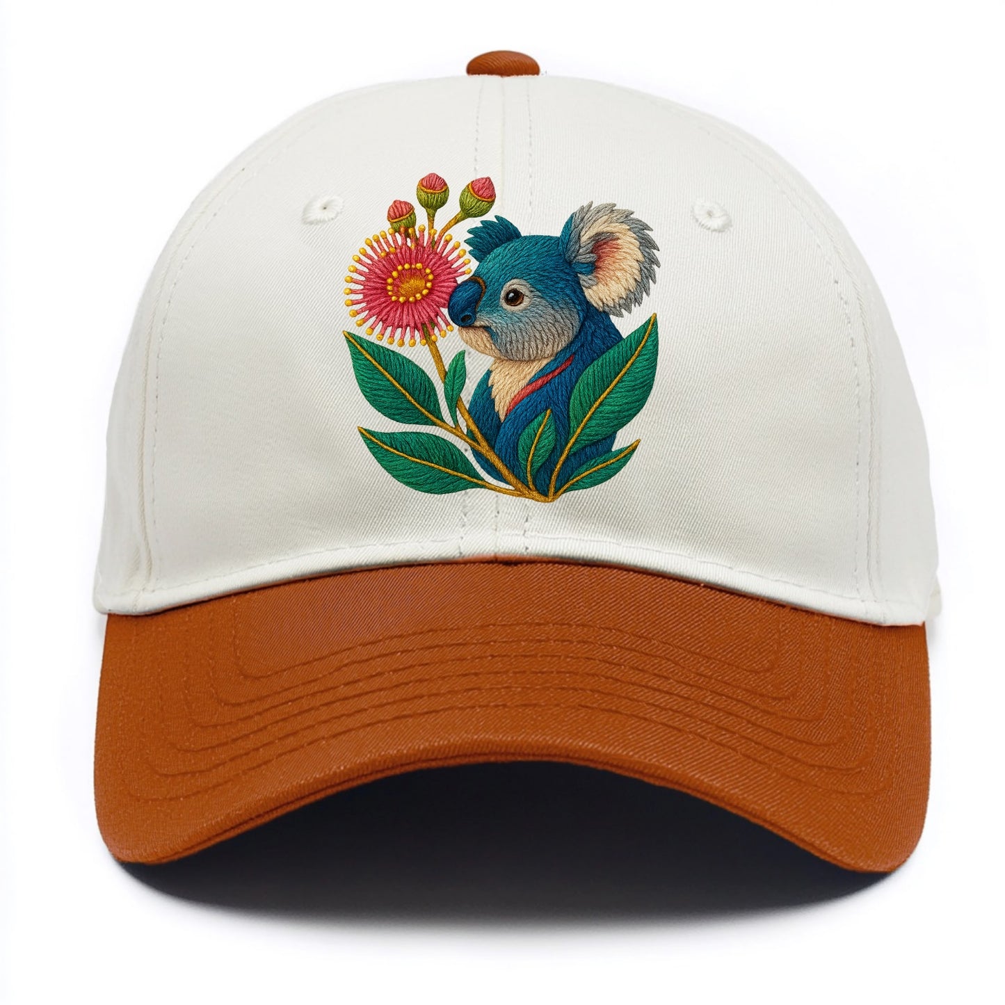 Koala Eucalyptus Bloom - Two Tone Cap - Orange