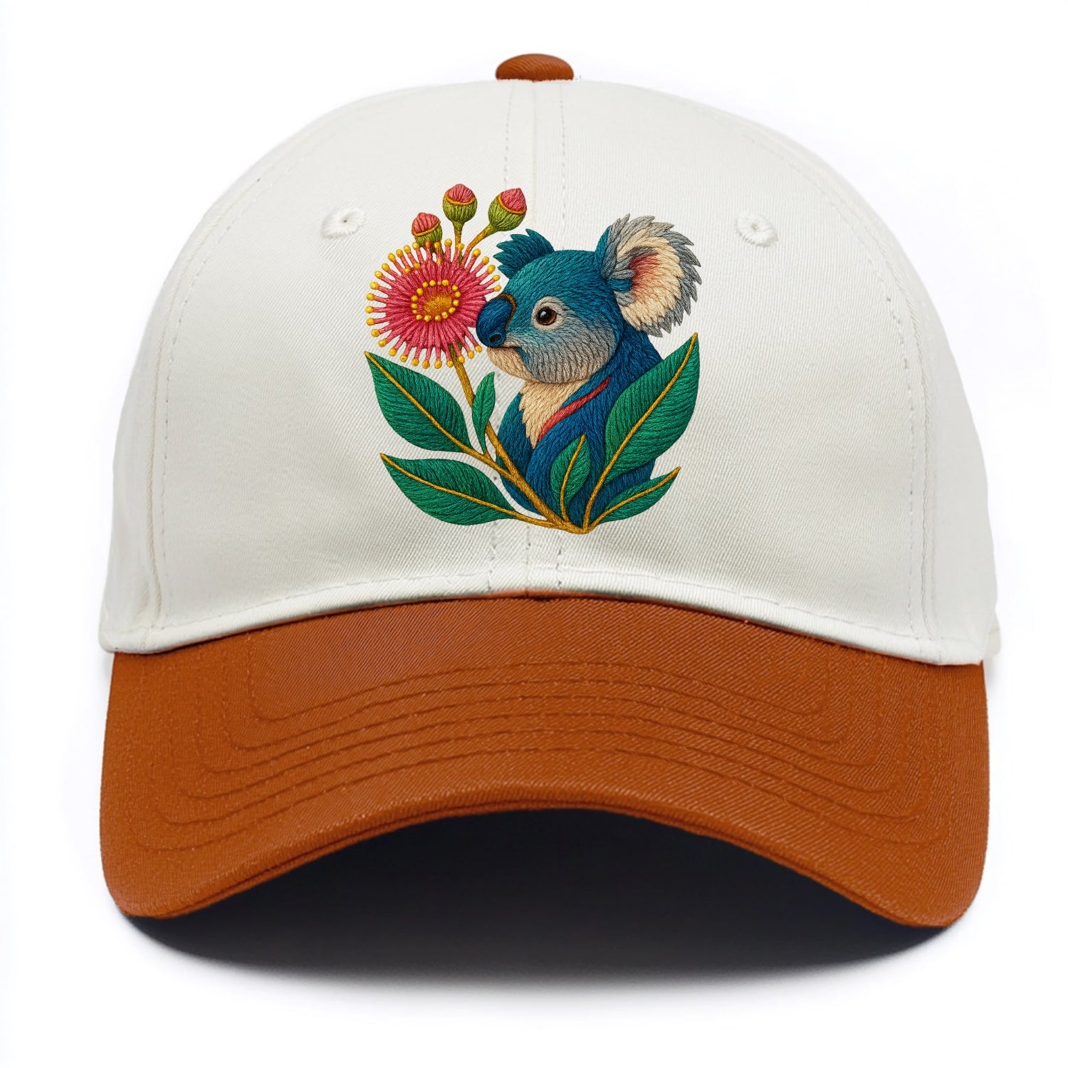 Koala Eucalyptus Bloom - Two Tone Cap - Orange