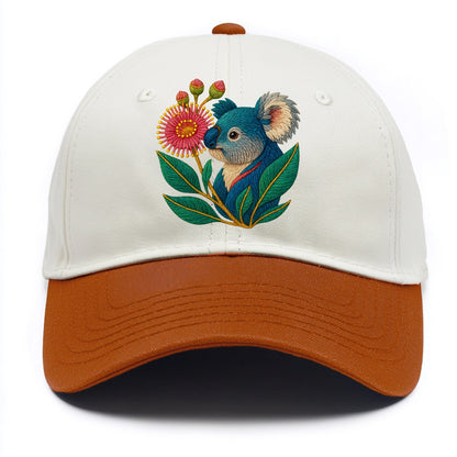 Koala Eucalyptus Bloom - Two Tone Cap - Orange