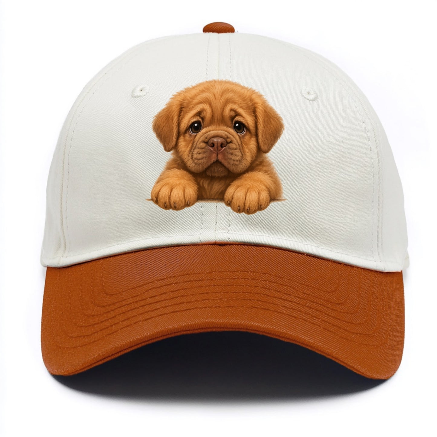 Neapolitan Mastiff  - Two Tone Cap - Orange