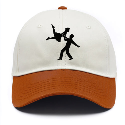 Swing dancers aerial lift - Two Tone Cap