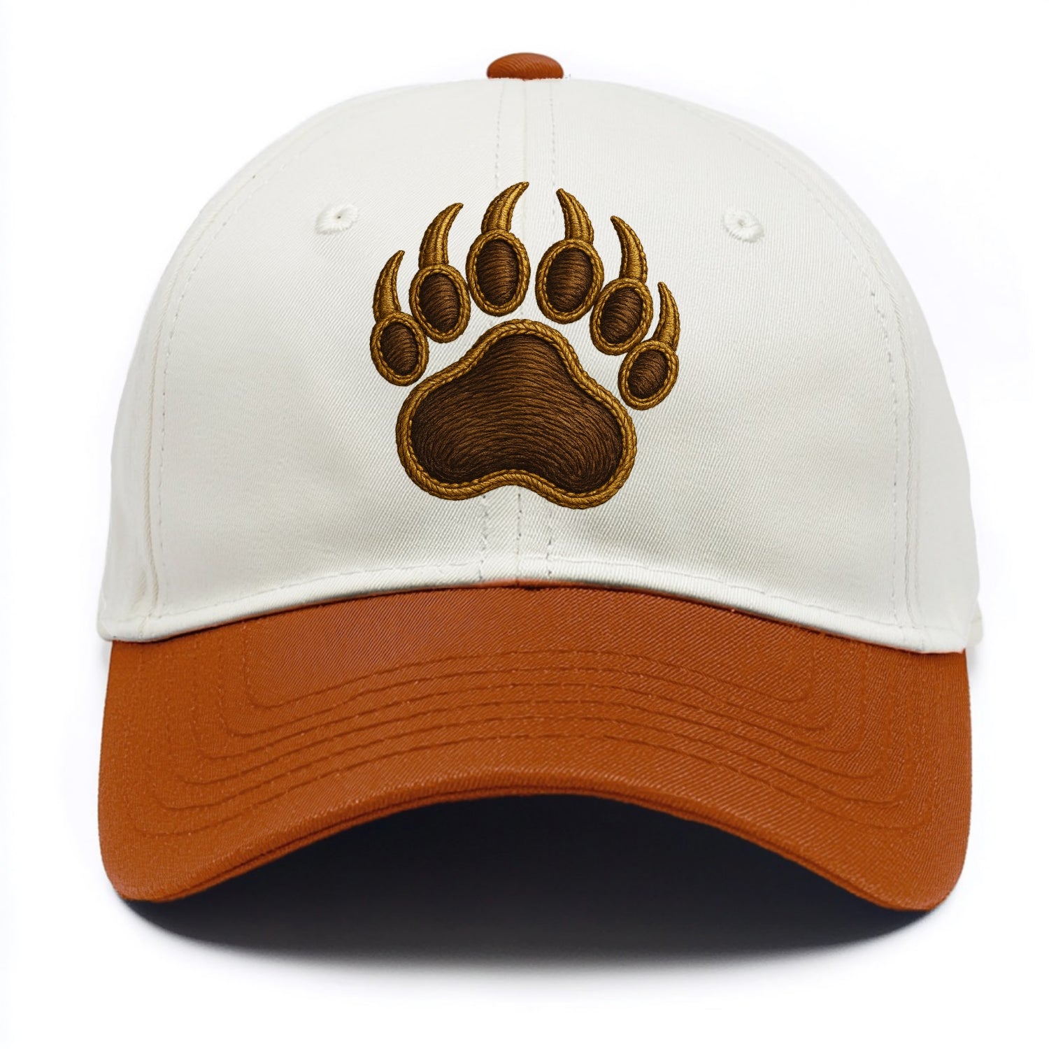 Bear Paw  - Two Tone Cap - Orange