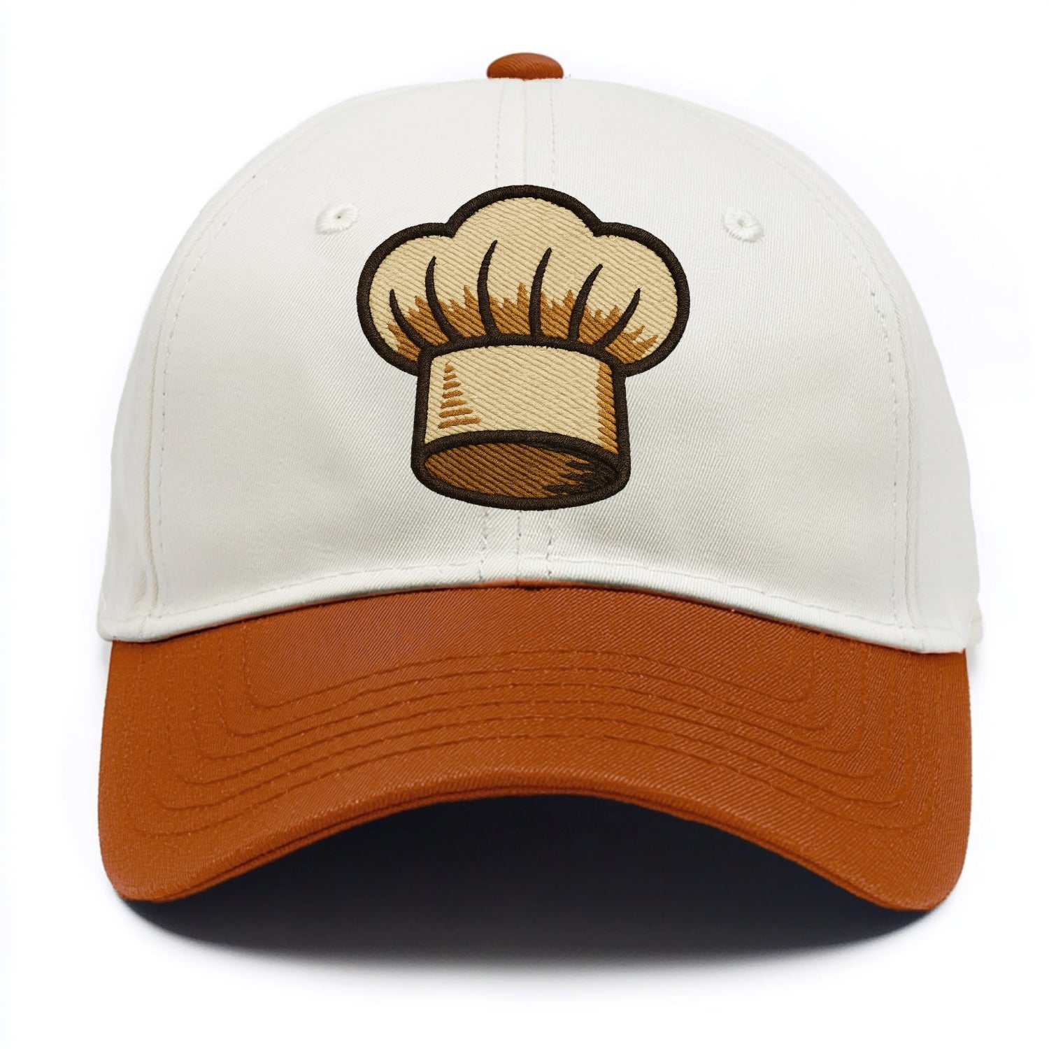 Chef Hat  - Two Tone Cap - Orange
