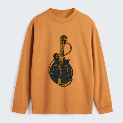 Mandolin  - Classic Long Sleeve Shirt - Orange