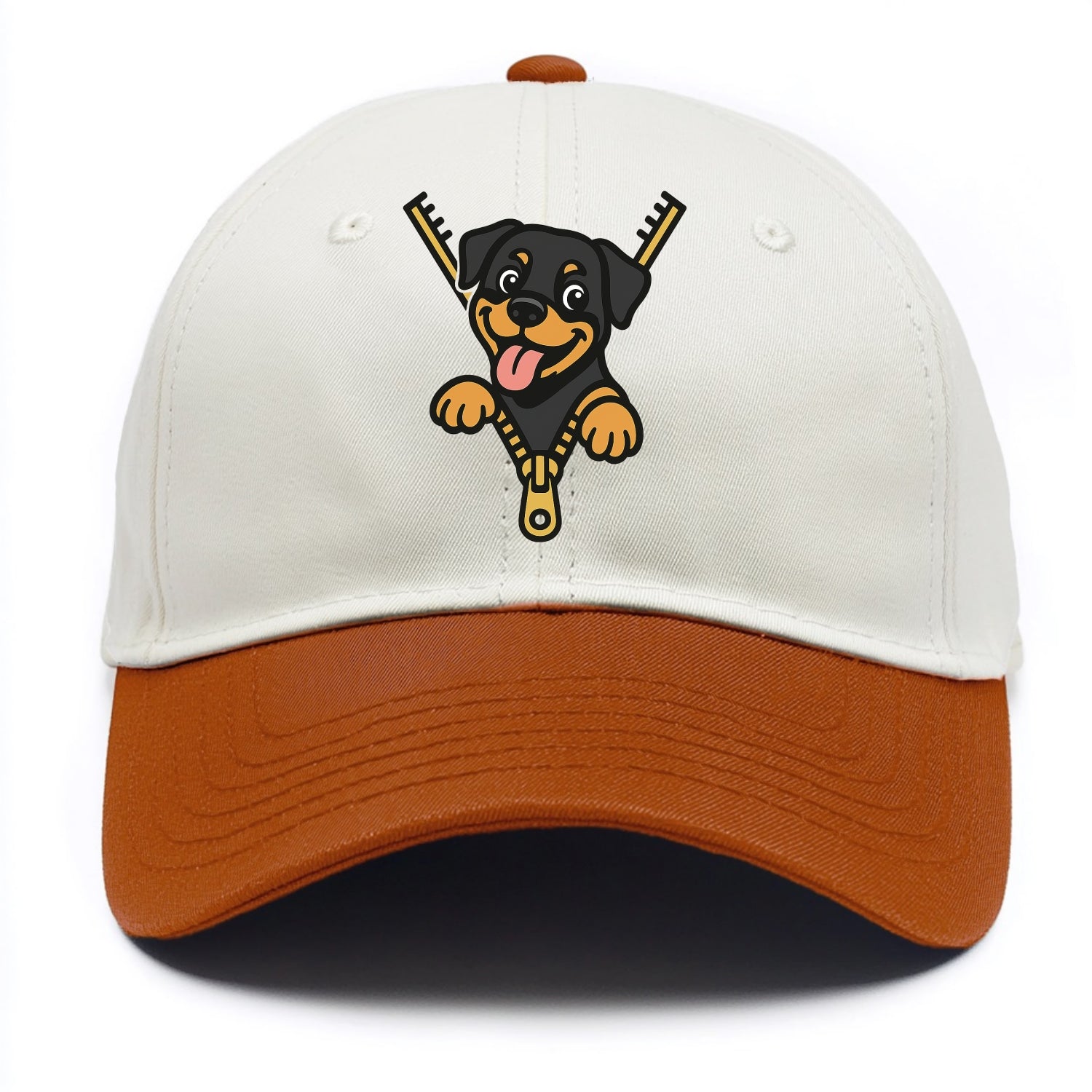 Rottweiler - Two Tone Cap - Orange