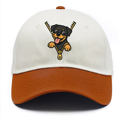 Rottweiler - Two Tone Cap - Orange