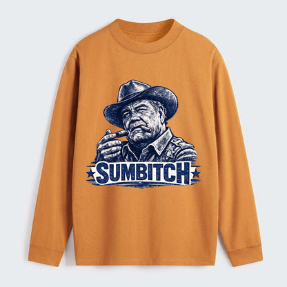 Sumbitch - Classic Long Sleeve Shirt - Orange