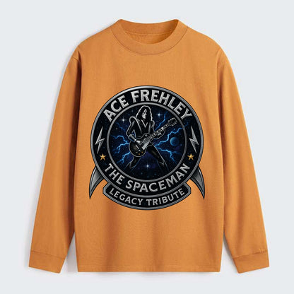 Ace Legacy Seal - Classic Long Sleeve Shirt - Orange