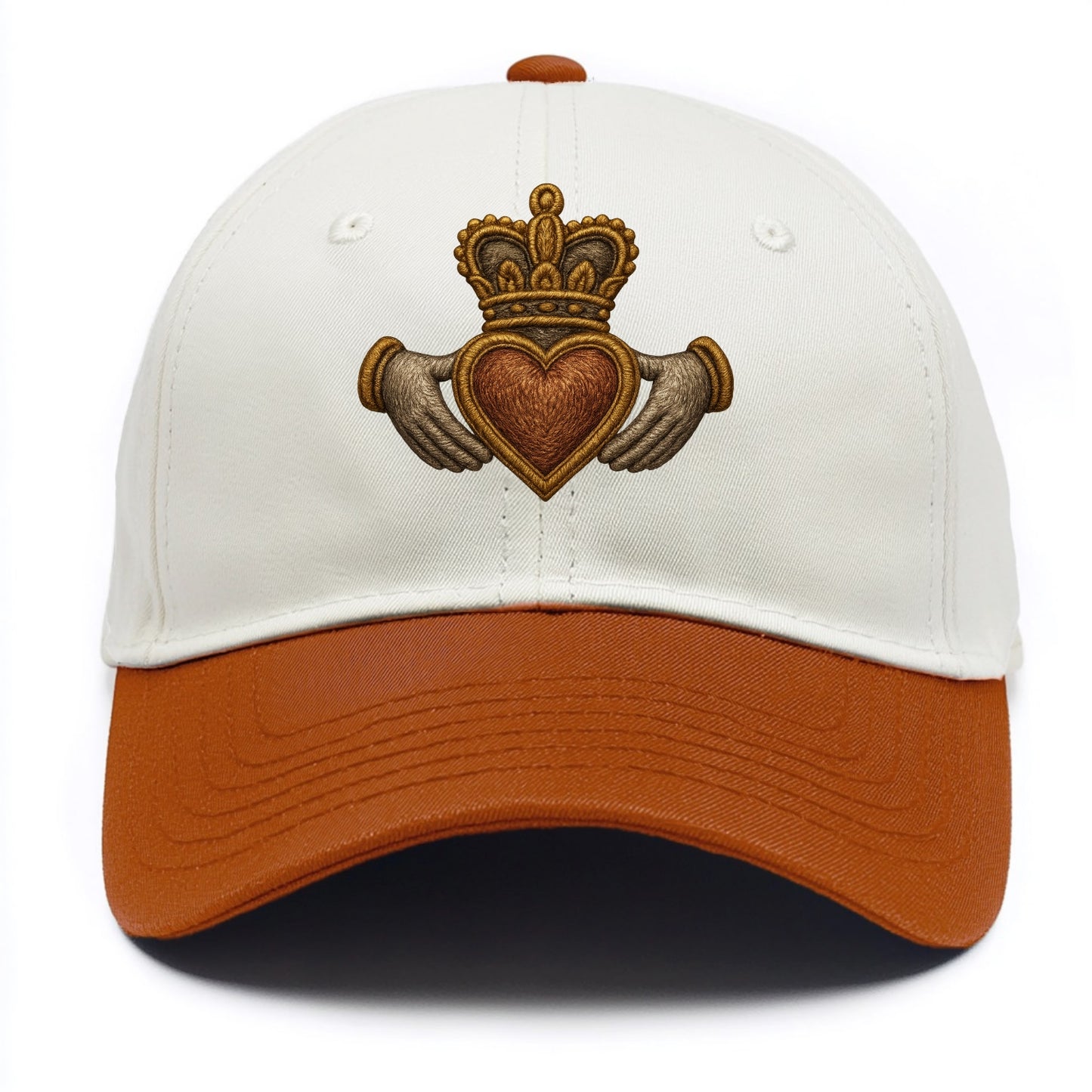 Claddagh  - Two Tone Cap - Orange
