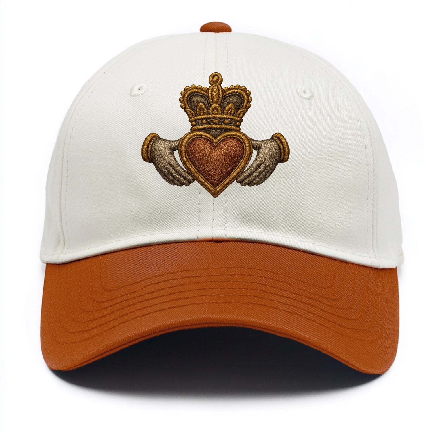 Claddagh  - Two Tone Cap - Orange
